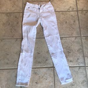 Hudson white jeans